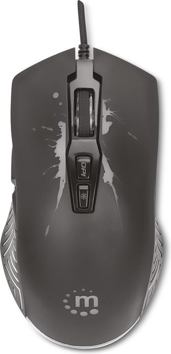 Immagine prodotto Manhattan Mouse da gioco ottico USB a LED RGB (Cablato)