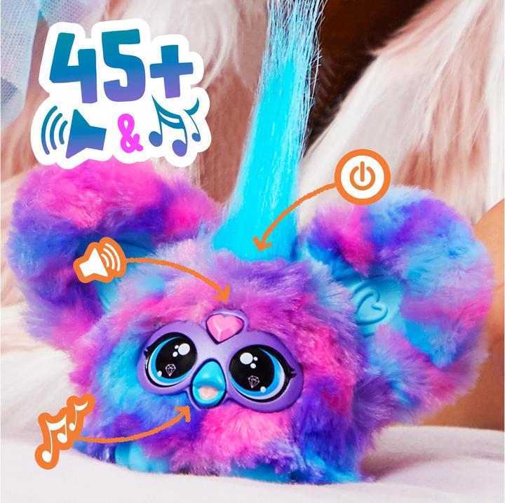 Actual product image Furby Furblets Luv-Lee Mini electronic plush toy (6.50 cm)