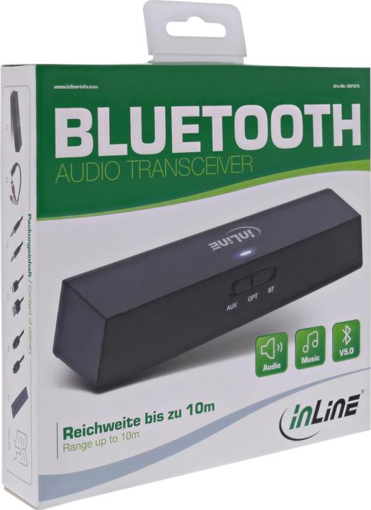 Image du produit InLine Émetteur-récepteur audio Bluetooth (Emetteur & Récepteur)