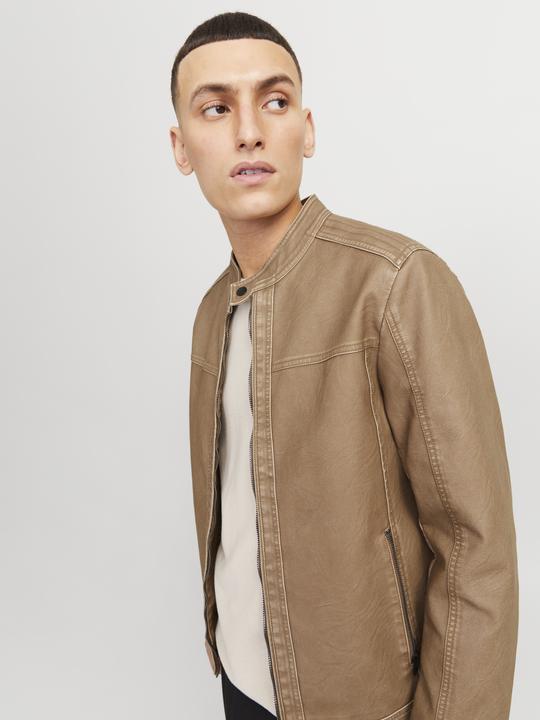 Actual product image Jack & Jones Jjewarner Washed Pu Jacket Noos (XL)