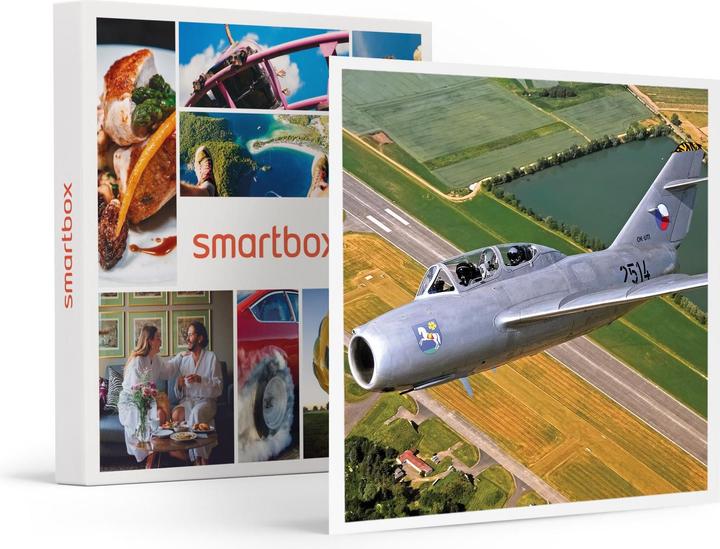 Actual product image Smartbox Pilote d'1 jour en République tchèque : vol de 20 minutes en avion de chasse MIG-15 (1 pers.)