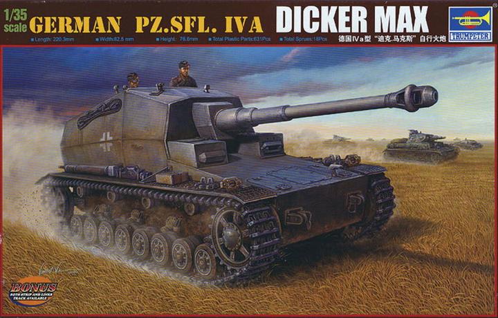 Produktbild Trumpeter German Pz.Sfl. IVa Dicker Max