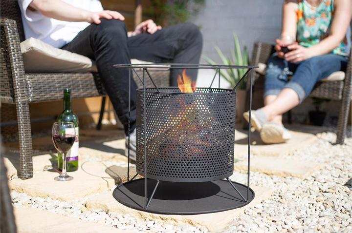 Produktbild La Hacienda Feuerkorb Kora Black (44 cm)