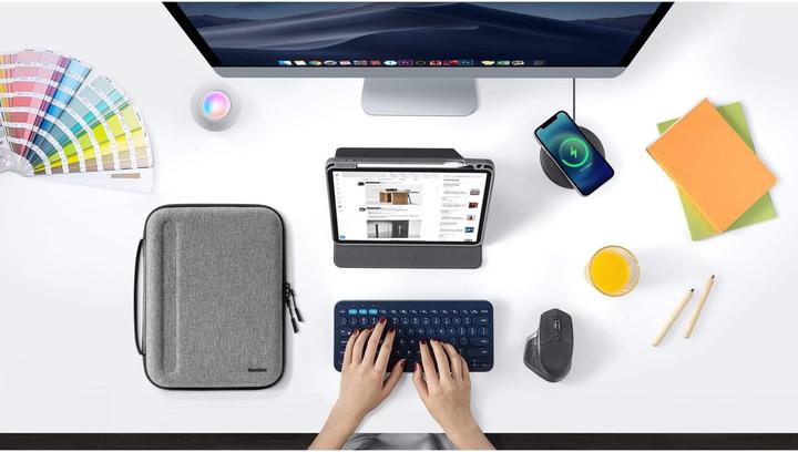 Image du produit tomtoc Etui pour tablette Smart A06 (9.7-11") (iPad Pro 11 2020 (2. Gen), Microsoft Surface Go, iPad Pro 10.5 2017 (1. Gen), iPad Pro 11 2018 (1. Gen), iPad Air 2020 (4. Gen), iPad Air, iPad Air 2022 (5e génération))