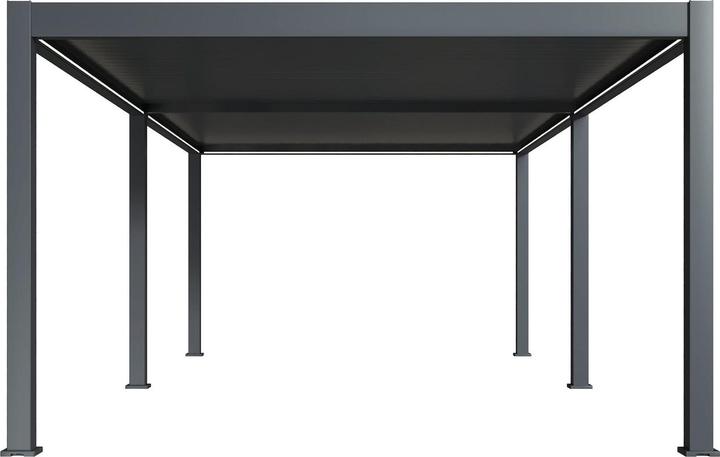 Image du produit Weide pergola électrique 4x8m anthracite avec LED (800 cm, 400 cm)