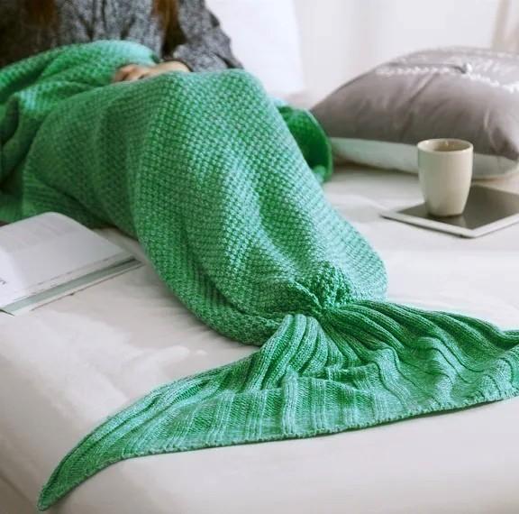 Immagine prodotto ASMI Coperta per bambini a forma di sirena 140 cm