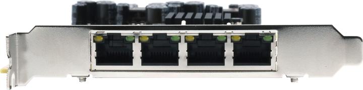 Immagine prodotto Exsys Scheda PCI-EXPRESS Quad Ethernet 4xG. Porte 4xGigabit, supportate da PoE (PCI-E x1)