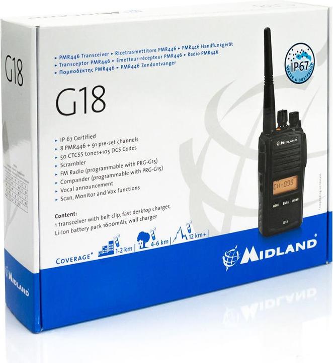 Produktbild Midland PMR-Handfunkgerät G18 C1145 (10 km)