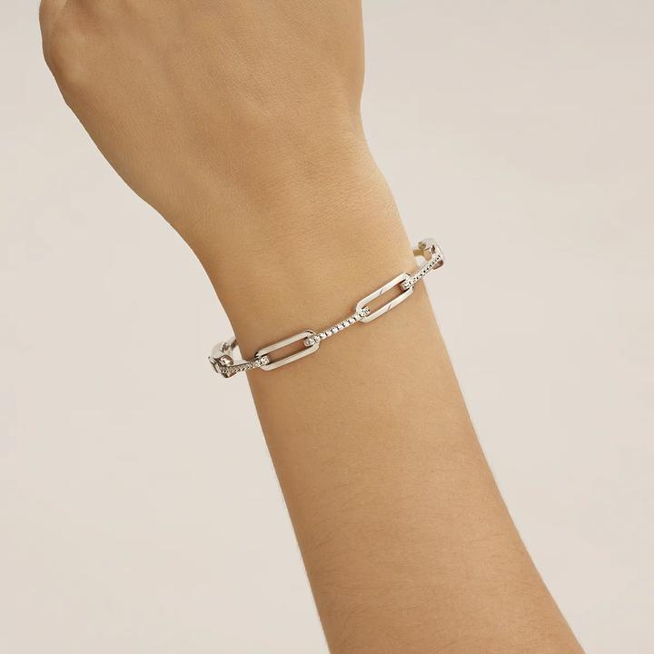 Actual product image Charles Garnier Bracelet in silver, zirconium oxide (0.63 cm, 925 silver)
