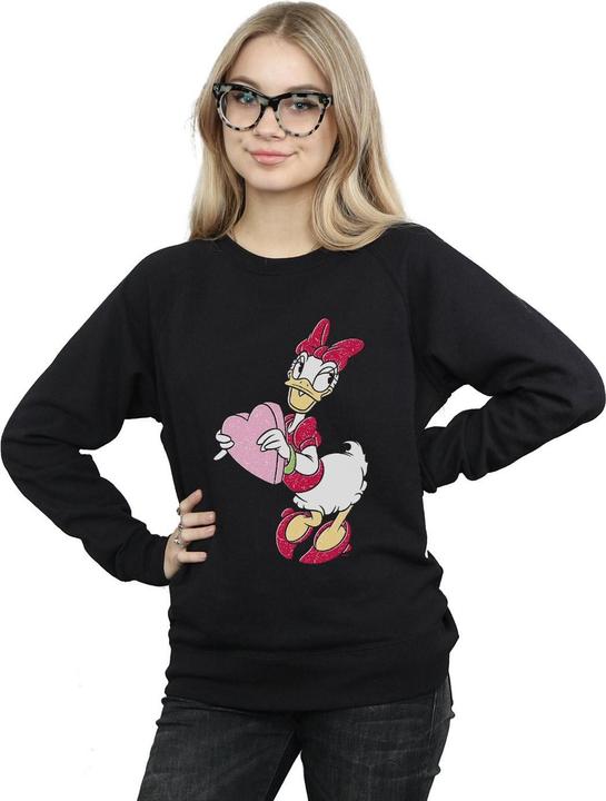 Produktbild Disney Daisy Duck Love Heart Sweatshirt (XXL)