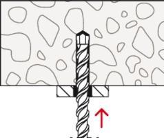 Actual product image Fischer FIS 044112 Nail anchor FNA II 6 x 30 M6/5 A4 (50 pcs.)
