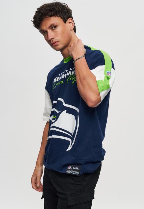 Actual product image Recovered Re:Covered Oversized Shirt - NFL Seattle Seahawks (3XL)
