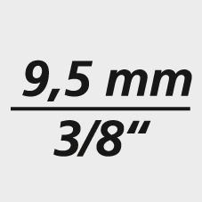 Immagine prodotto HAZET Leva a cricchetto ∙ con snodo 8816G ∙ Attacco quadro, massiccio, 10 mm (3/8 di pollice) (3/8")