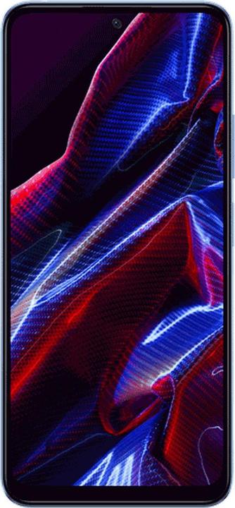 Actual product image Xiaomi Poco X5 (128 GB, Blue, 6.67", Hybrid Dual SIM, 48 Mpx, 5G)