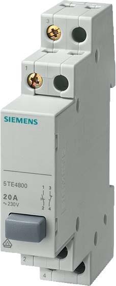 Produktbild Siemens SIEM 5TE4806 Taster gn ohne Rastfunktion 1S 1Ã
