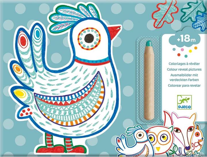 Image du produit Djeco Coloriage - Animaux de la forêt