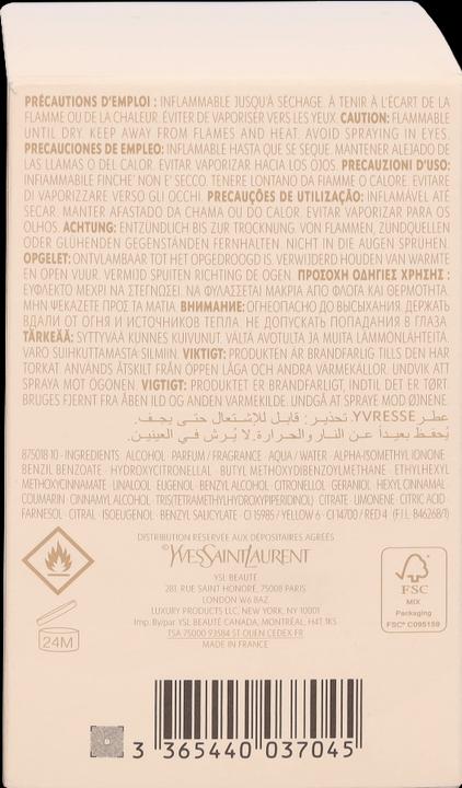 Produktbild Yves Saint Laurent Yvresse (Eau de Toilette, 80 ml)
