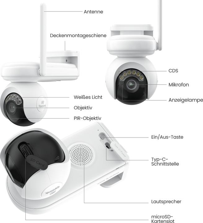 Actual product image Reolink B660 Altas PT Ultra (3840 x 2160 pixels)