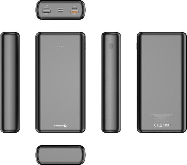 Actual product image Swissten Power Line (30000 mAh, 20 W, 20 Wh)
