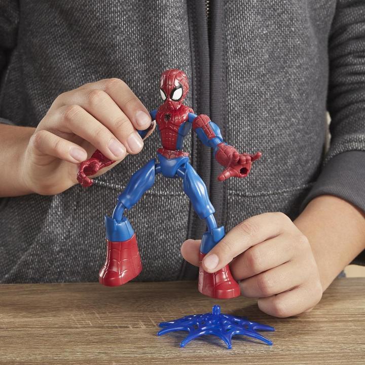 Actual product image Hasbro Avengers Bend And Flex Spider Man