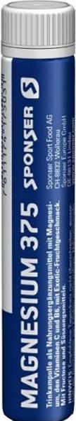 Actual product image Sponser Shot Magnesium 375 (1 Piece, Liquid, 25 g)