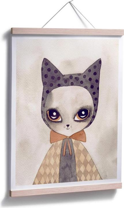 Immagine prodotto Trenddeko Gatto di carnevale (30 x 40 cm)