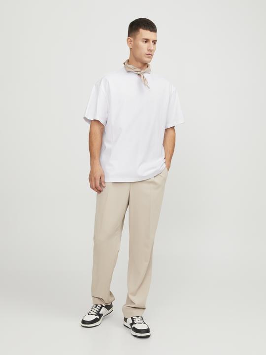Actual product image Jack & Jones Single-coloured round neck T-shirt T-shirt (XXL)