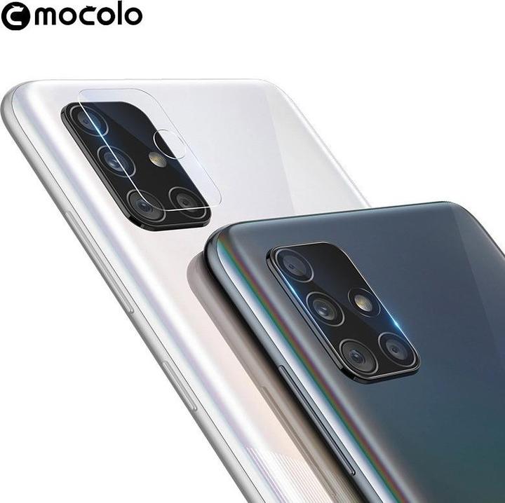 Actual product image Mocolo Kameraobjektiv – Schutzglas für das Samsung Galaxy A51 Kameraobjektiv (Samsung Galaxy A51)