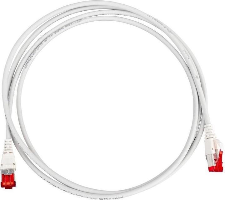 R&M Patchkabel Cat 6A, U/FTP, 3 m, Grau (U/FTP, CAT6a, 3 m)