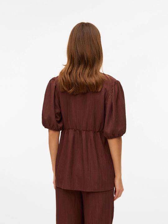Image du produit Mamalicious Normal geschnitten Rundhals Top Bluse (M)
