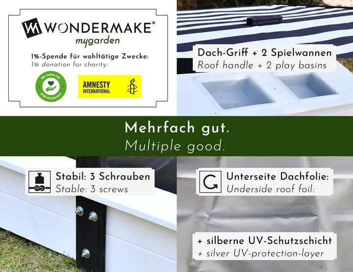Actual product image Wondermake Solarca1" with play trays and cover