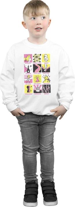Actual product image Disney Boys Tinkerbell Squares Sweatshirt (140, 146)