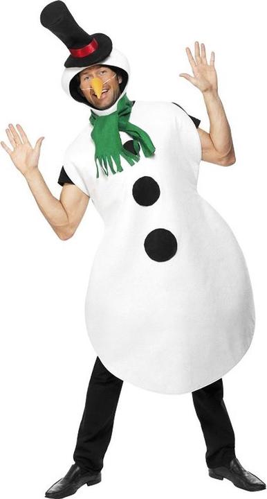 Produktbild Metamorph Lustiger Schneemann Kostüm - Fasching Halloween (One Size)