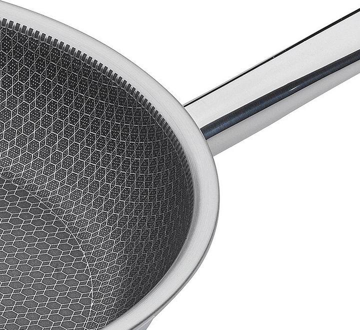 Actual product image Spring Cut Resist Pure frying pan (24 cm, Frying pan, Stainless steel)