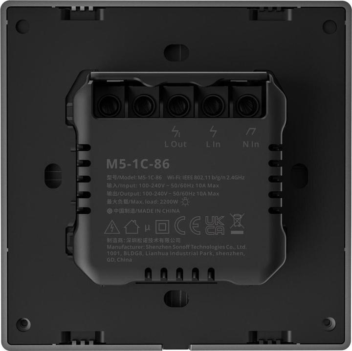 Actual product image Sonoff M5-1C-86