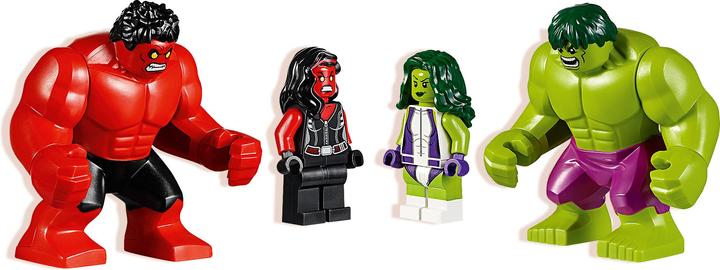 Actual product image LEGO Marvel Super Heroes Hulk vs Red Hulk (76078, LEGO Marvel)