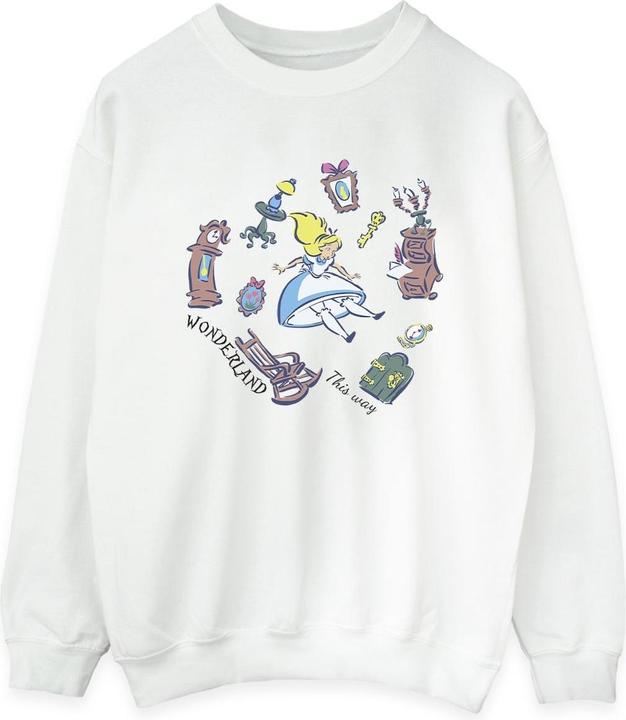 Disney Alice im Wunderland Falling Sweatshirt