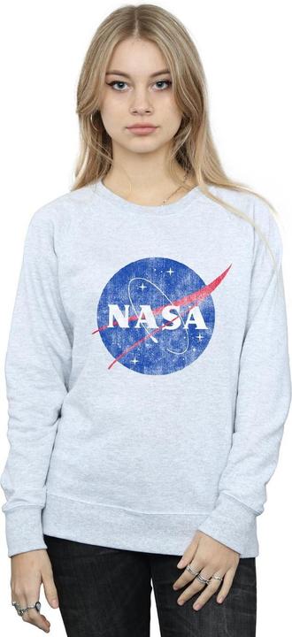 Actual product image Nasa Womens/Ladies Insignia Distressed Sweatshirt (M)