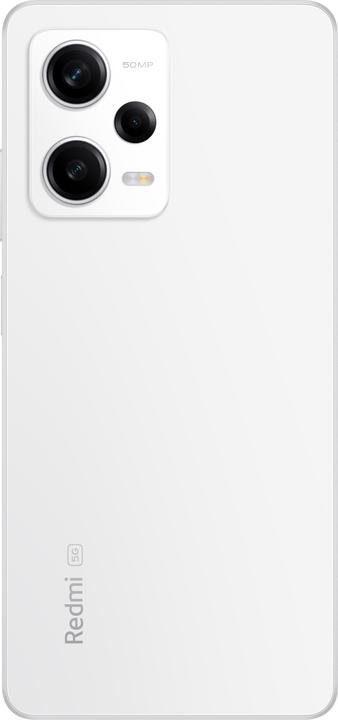Produktbild Xiaomi Redmi Note 12 Pro 5G (128 GB, Polar White, 6.67", Dual SIM, 50 Mpx, 5G)