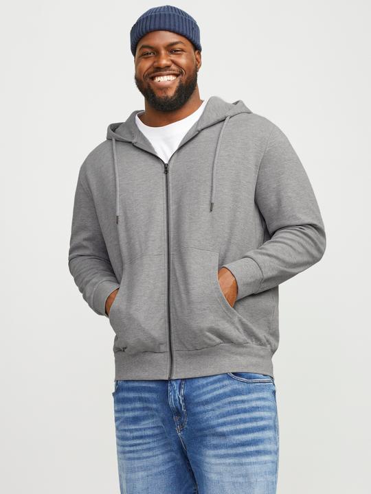 Produktbild Jack & Jones Durchgehender Reissverschluss Plus Size Hoodie (XXL)