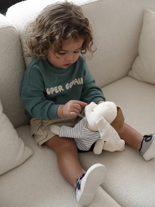 Immagine prodotto Vertbaudet Baby Sweatshirt mit Druckknöpfen hinten und Recycling-Polyester (92)