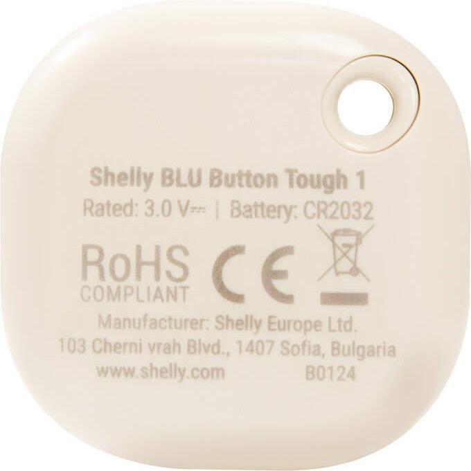 Immagine prodotto Shelly Pulsante Blu Tough 1 Avorio