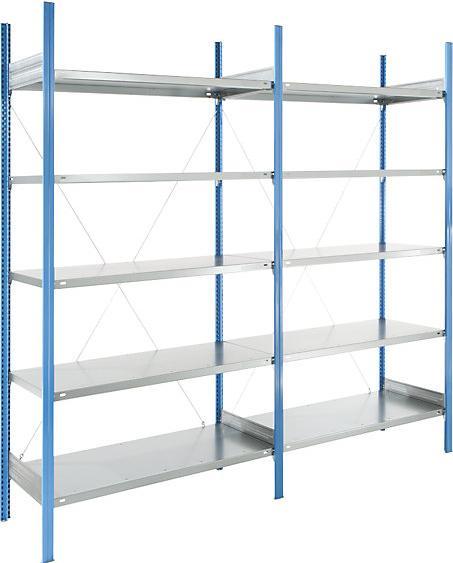 Immagine prodotto eurokraft pro Scaffale senza bulloni, blu / galvanizzato