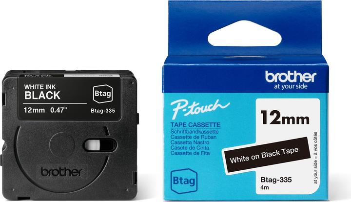 Produktbild Brother BTAG335 (1.20 cm, Schwarz)