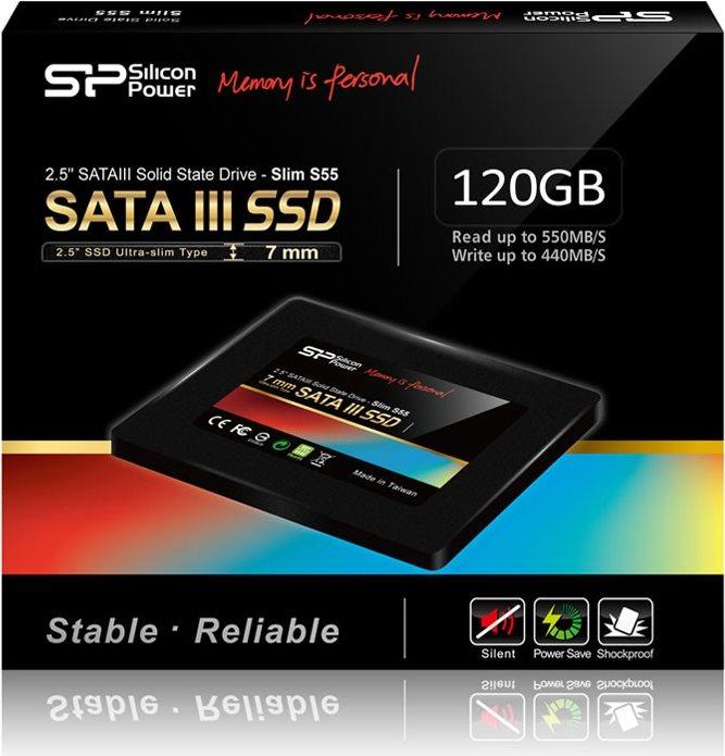 Immagine prodotto Silicon Power Slim S55 (120 GB, 2.5")