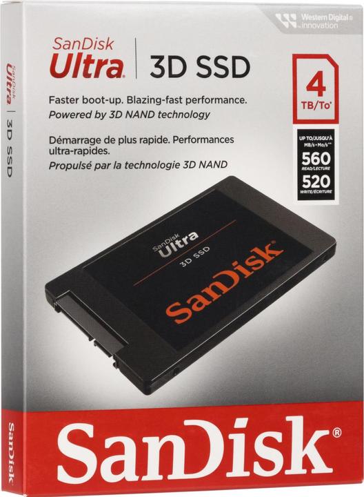 Actual product image SanDisk Ultra 3D (4000 GB, 2.5")