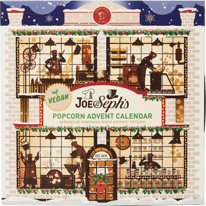 Produktbild Joe & Seph's Veganer Popcorn Adventskalender (164 g)