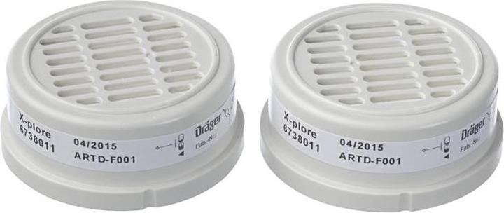 Produktbild Dräger Partikelfilter P3 R (VE=2 Stk) (FFP3, 22 x)