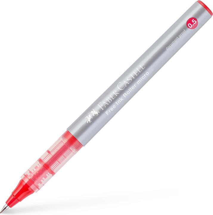 Actual product image Faber-Castell FREE INK - Scooter (Red, Silver, Transparent, 1 x)