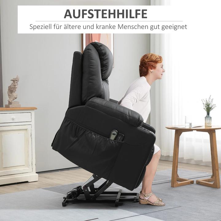 Image du produit Homcom Massagesessel mit Liegefunktion